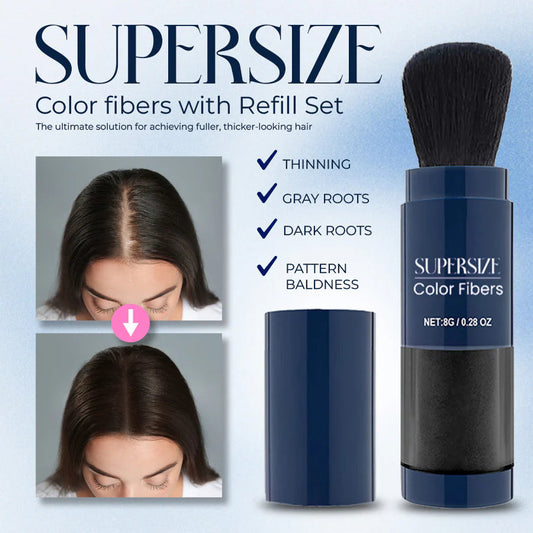 ⭐Supersize Color Fibers with Refill Set✨